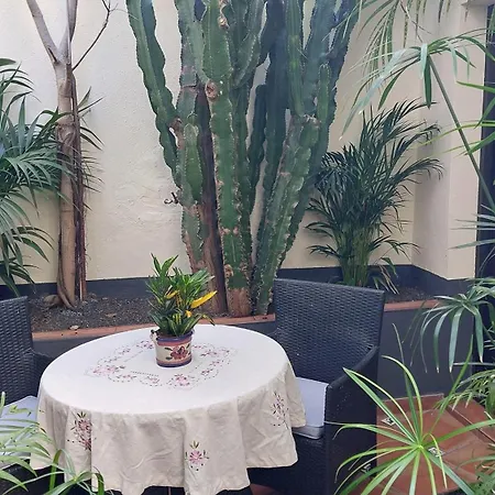 Apartamentos-monasterio-de-san-antonio-rustikales-apartment-mit-kleiner-terrasse-im-innenhof Apartmán
